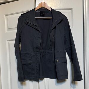 Stylish Black Utility Jacket